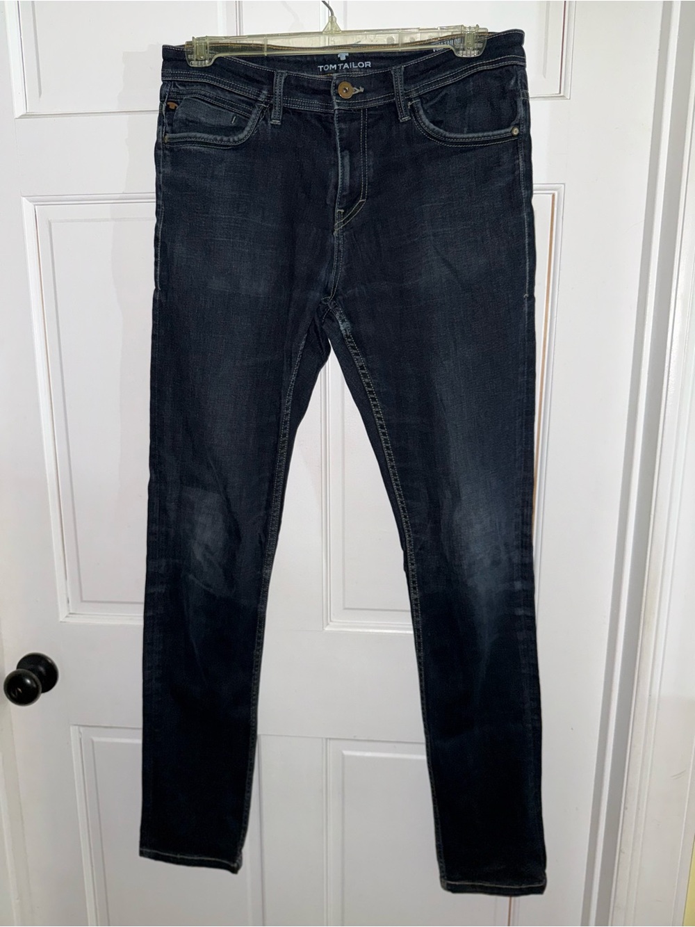 Tom Tailor Josh Slim Straight Jeans in Dark Indigo